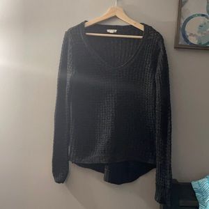 Hole-y Sweater longer in the back